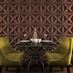 Гипсовая 3D Панель M-11 варинант исполнения - 1 | Loft Concept в Омске