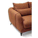 Диван в гостиную Portree Sofa Терракотовый букле варинант исполнения - 4 | Loft Concept в Омске