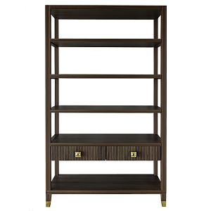 Стеллаж с двумя ящиками Elsa Dreams Walnut