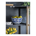 Чаша белая с синим цветочным узором Chino Dishes варинант исполнения - 6 | Loft Concept в Омске