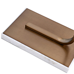 Торшер с белым тканевым абажуром на мраморном основании Cconcise варинант исполнения - 2 | Loft Concept в Омске