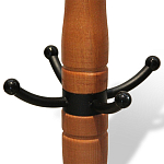 Вешалка напольная деревянная с черными металлическими крючками Noble Branches варинант исполнения - 3 | Loft Concept в Омске