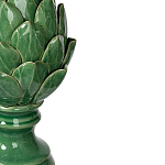 Статуэтка в виде артишока из зелёной керамики с глянцевыми лепестками Artichoke Decor  варинант исполнения - 1 | Loft Concept в Омске