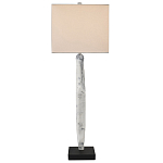 Настольная лампа с прямоугольным абажуром на каркасе в виде дерева Expressive Form варинант исполнения - 4 | Loft Concept в Омске