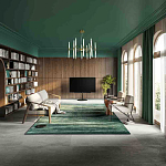 Люстра подвесная с 20-ю цилиндрическими матовыми плафонами Delta Light варинант исполнения - 5 | Loft Concept в Омске