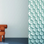 Гипсовая 3D Панель M-41 A, B варинант исполнения - 1 | Loft Concept в Омске