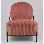 Кресло Стоун велюр рельефный коралловый варинант исполнения - 4 | Loft Concept в Омске