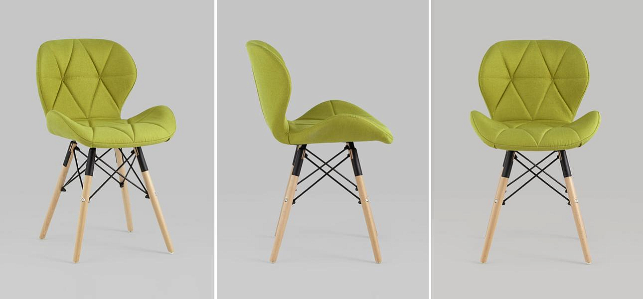 Стул Jeroen Chair Рогожка Цвет Лайм Стул Jeroen Chair Рогожка Цвет Лайм - Loft-Concept в Омске