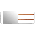 Настенное зеркало с двумя полками Two Shelves Functional Mirrors варинант исполнения - 1 | Loft Concept в Омске