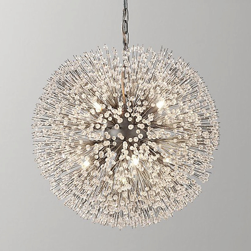 Люстра Dandelion Chandelier Серебряный в Омске | Loft Concept 