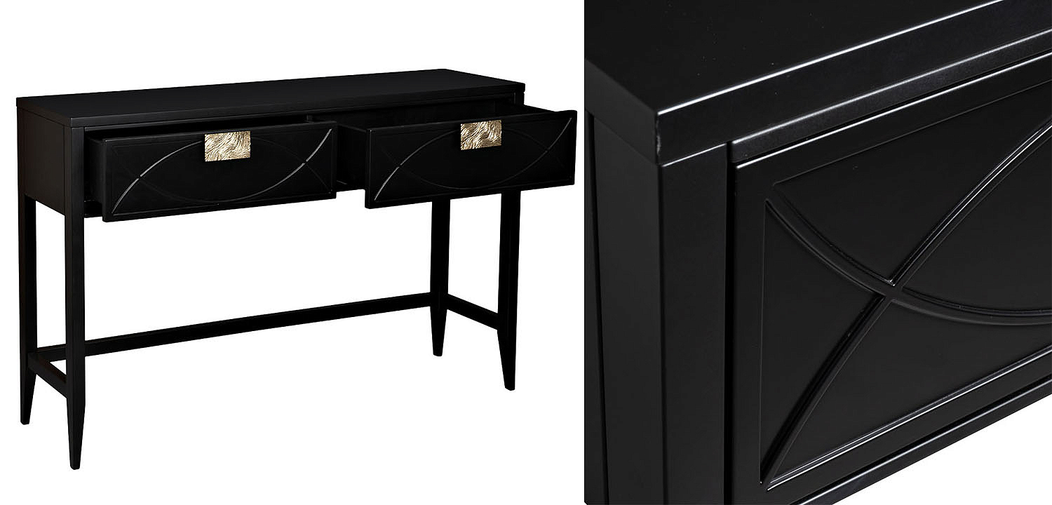 Консоль Amelie Black Console Консоль Amelie Black Console - Loft-Concept в Омске