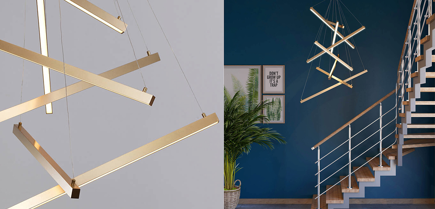 Люстра Massemin Chandelier gold 95 Люстра Massemin Chandelier gold 95 - Loft-Concept в Омске
