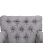Кресло Addison Chic Armchair grey flax варинант исполнения - 4 | Loft Concept в Омске