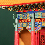 Храм Конфуция Тайвань миниатюра для интерьера в китайском стиле варинант исполнения - 2 | Loft Concept в Омске