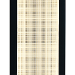 Светодиодное прямоугольное бра из металла черного цвета Lattice Lux варинант исполнения - 3 | Loft Concept в Омске