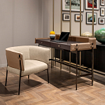 Письменный стол прямоугольный с 2-мя выдвижными ящиками Bristol варинант исполнения - 4 | Loft Concept в Омске