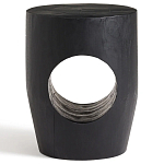 Приставной столик черного цвета AMORPHOUS варинант исполнения - 1 | Loft Concept в Омске