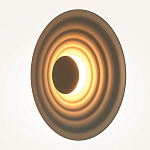 Бра круглое Soft Halo серый варинант исполнения - 3 | Loft Concept в Омске