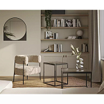 Зеркало круглое в металлической оправе Urban Style Space варинант исполнения - 1 | Loft Concept в Омске