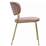 Стул Singer Chair без подлокотников Розовый Велюр варинант исполнения - 2 | Loft Concept в Омске