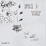 Плитка с узором Граффити 2 варинант исполнения - 2 | Loft Concept в Омске