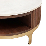 Круглый кофейный стол Sadie Round Coffee Table варинант исполнения - 2 | Loft Concept в Омске