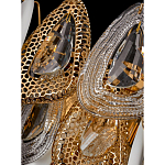 Бра с белыми и прозрачными подвесками Character Chandelier варинант исполнения - 3 | Loft Concept в Омске