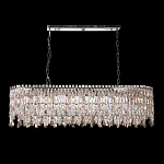 Люстра овальная с хрустальными подвесками Roul Crystal Light варинант исполнения - 3 | Loft Concept в Омске