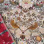 Мебельная ткань Гобелен William Morris кофейный цвет N 1114 варинант исполнения - 3 | Loft Concept в Омске