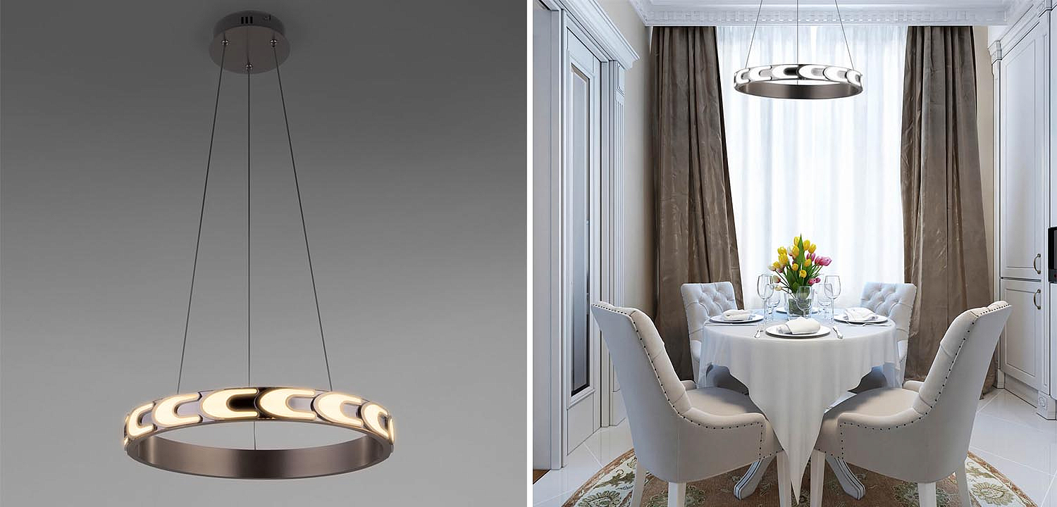 Люстра Maoris Ring Horizontal Chandelier D45 Люстра Maoris Ring Horizontal Chandelier D45 - Loft-Concept в Омске
