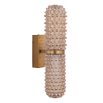 Бра с факутрным стеклянным плафоном Шампань Sonora варинант исполнения - 2 | Loft Concept в Омске