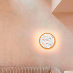 Бра в форме диска с перламутровыми прямоугольниками из морской ракушки Touch of Marine Charm варинант исполнения - 3 | Loft Concept в Омске