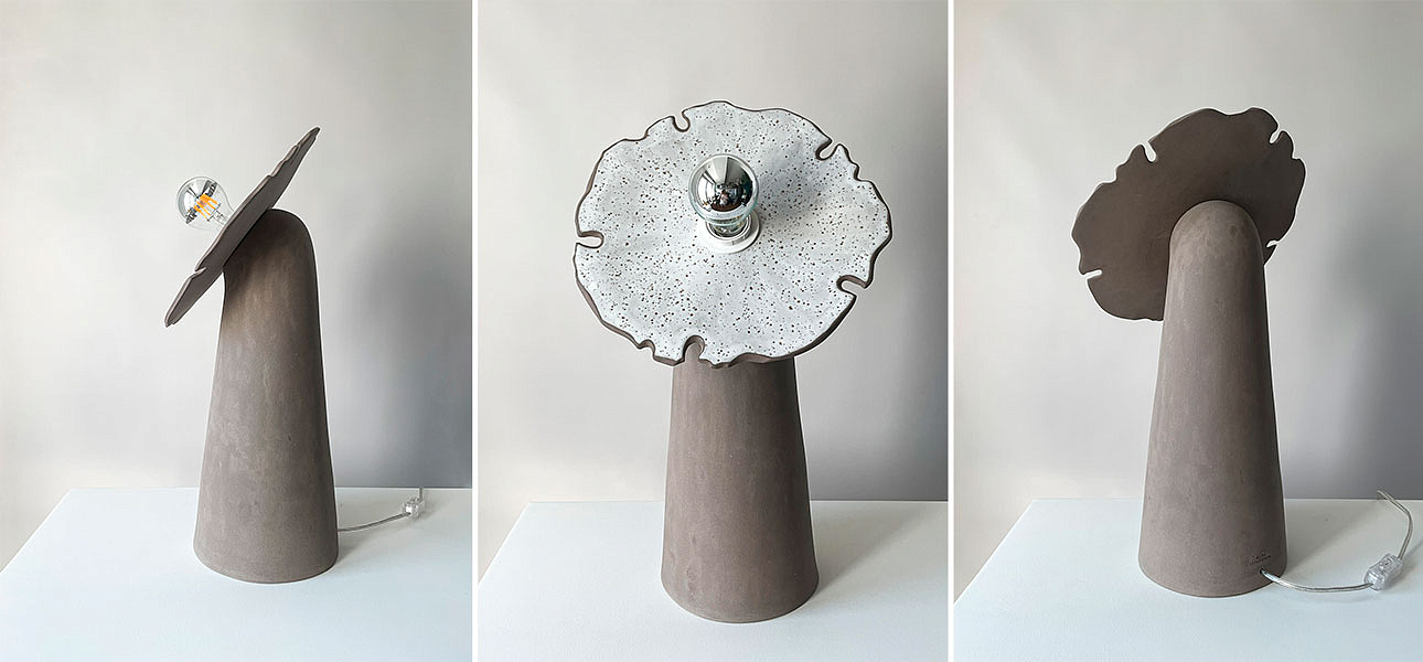 Настольные лампы FLOW big (антрацит) - Loft-Concept в Омске