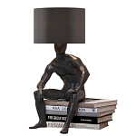 Настольная лампа с абажуром GERTY LAMP варинант исполнения - 1 | Loft Concept в Омске