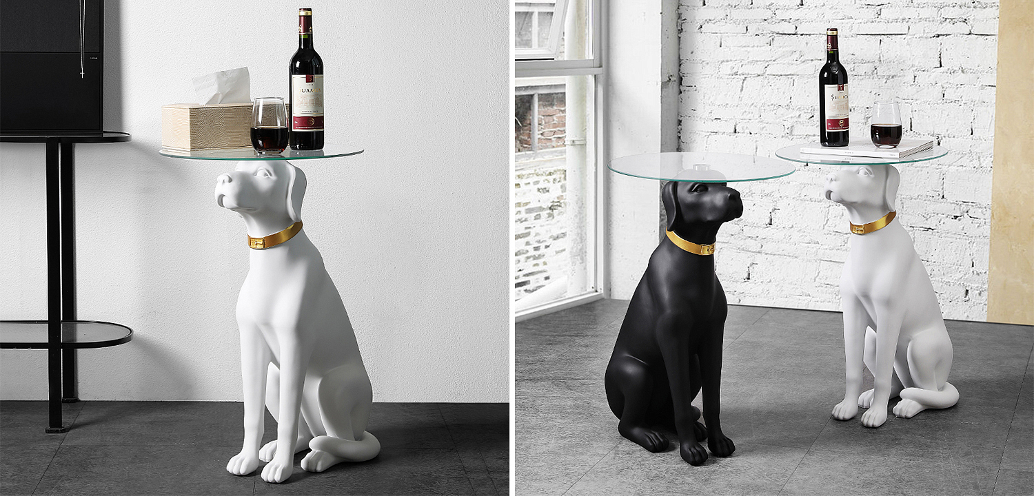 Приставной стол White Dog Table Приставной стол White Dog Table - Loft-Concept в Омске