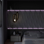 Гипсовая 3D Панель FLOCK варинант исполнения - 1 | Loft Concept в Омске