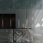 Подвсеной светильник светодиодный металлический цилиндрической формы Высота 30см Trumpet tube варинант исполнения - 6 | Loft Concept в Омске