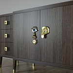Большой Комод-буфет Elsa Dreams Walnut с ящиками варинант исполнения - 2 | Loft Concept в Омске