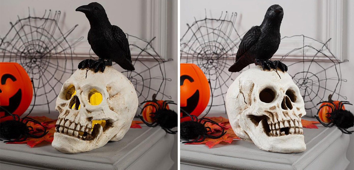 Статуэтка Raven and Skull II Статуэтка Raven and Skull II - Loft-Concept в Омске