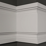 Гладкий молдинг MT-40 варинант исполнения - 1 | Loft Concept в Омске