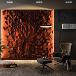 Барельеф RHINOCER варинант исполнения - 1 | Loft Concept в Омске