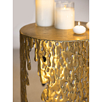 Столик дизайнерский Copper streaks варинант исполнения - 7 | Loft Concept в Омске