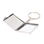 Зеркало брелок складное двухстороннее из натурального камня Лазурит Stone Mirrors варинант исполнения - 7 | Loft Concept в Омске