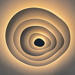 Потолочная люстра круглая многослойная Multilayering варинант исполнения - 10 | Loft Concept в Омске