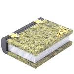 Шкатулка в виде книги из натурального камня змеевик Stone Casket варинант исполнения - 2 | Loft Concept в Омске