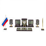 Настольный письменный набор из нефрита на ножках Executive Recruitment варинант исполнения - 1 | Loft Concept в Омске