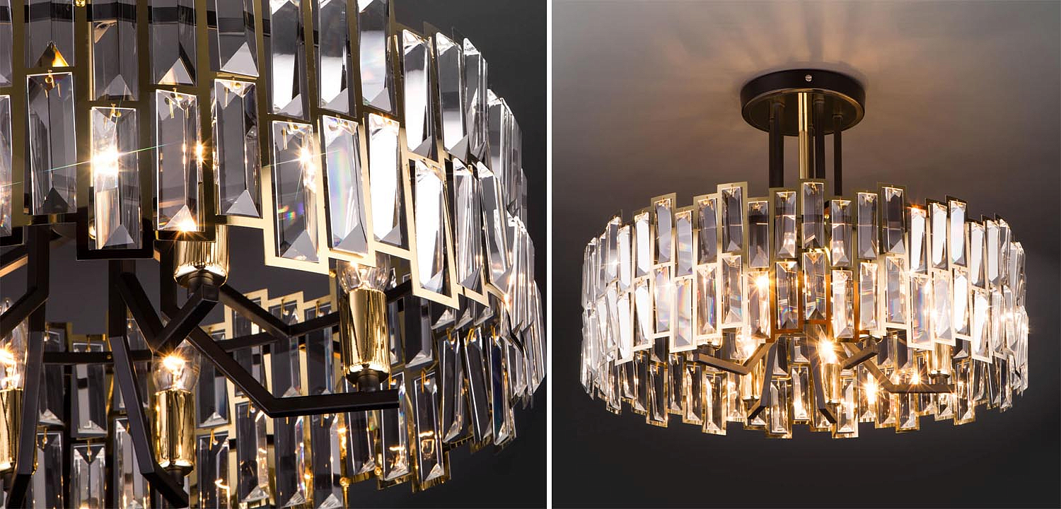 Потолочная люстра Darkness Chandelier gold 53 Потолочная люстра Darkness Chandelier gold 53 - Loft-Concept в Омске