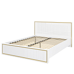 Кровать двуспальная белая Antique Order варинант исполнения - 1 | Loft Concept в Омске