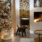 Лампа COLLECTION OF DOGS с абажуром Бультерьер варинант исполнения - 7 | Loft Concept в Омске