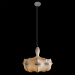 Подвесной светильник с белым фигурным абажуром и мягкими волнистыми краями Cloud Motion  варинант исполнения - 5 | Loft Concept в Омске